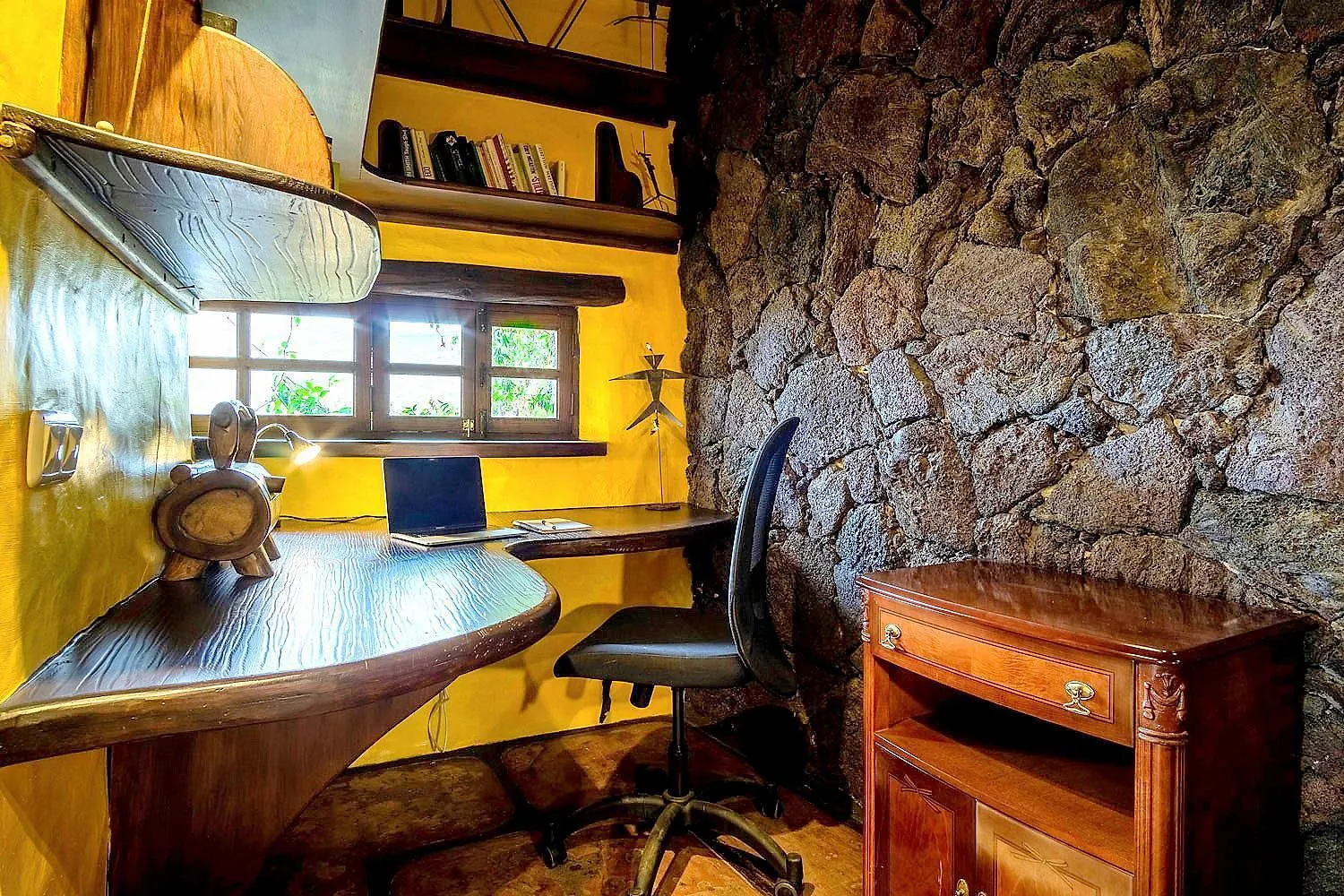 Ferienhaus Feliz - Sauna, Beheizter Pool, Sonnenbett, Spielplatz, 2X2 M Bett Tías Spanien